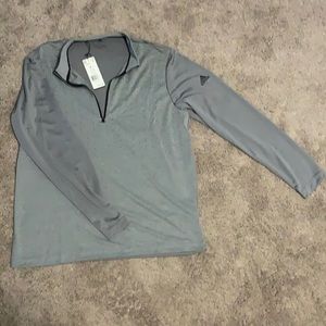 Adidas 3/4 zip, men’s L NWT